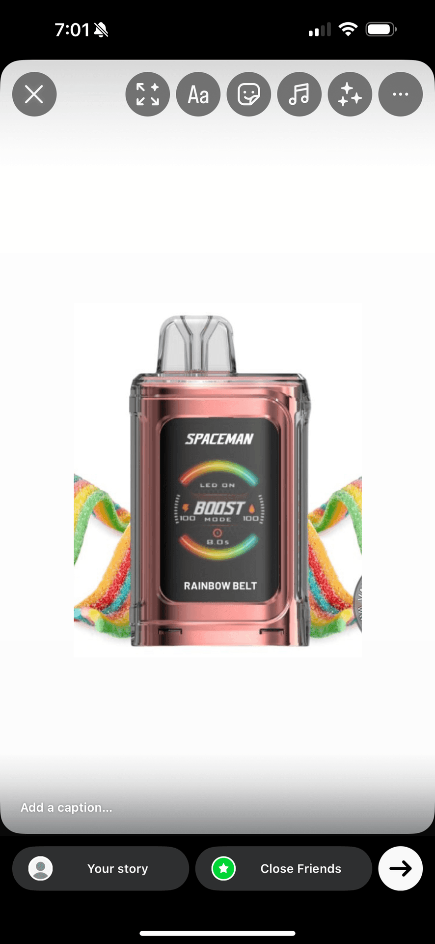 Rainbow Belt 🌈 , Spaceman