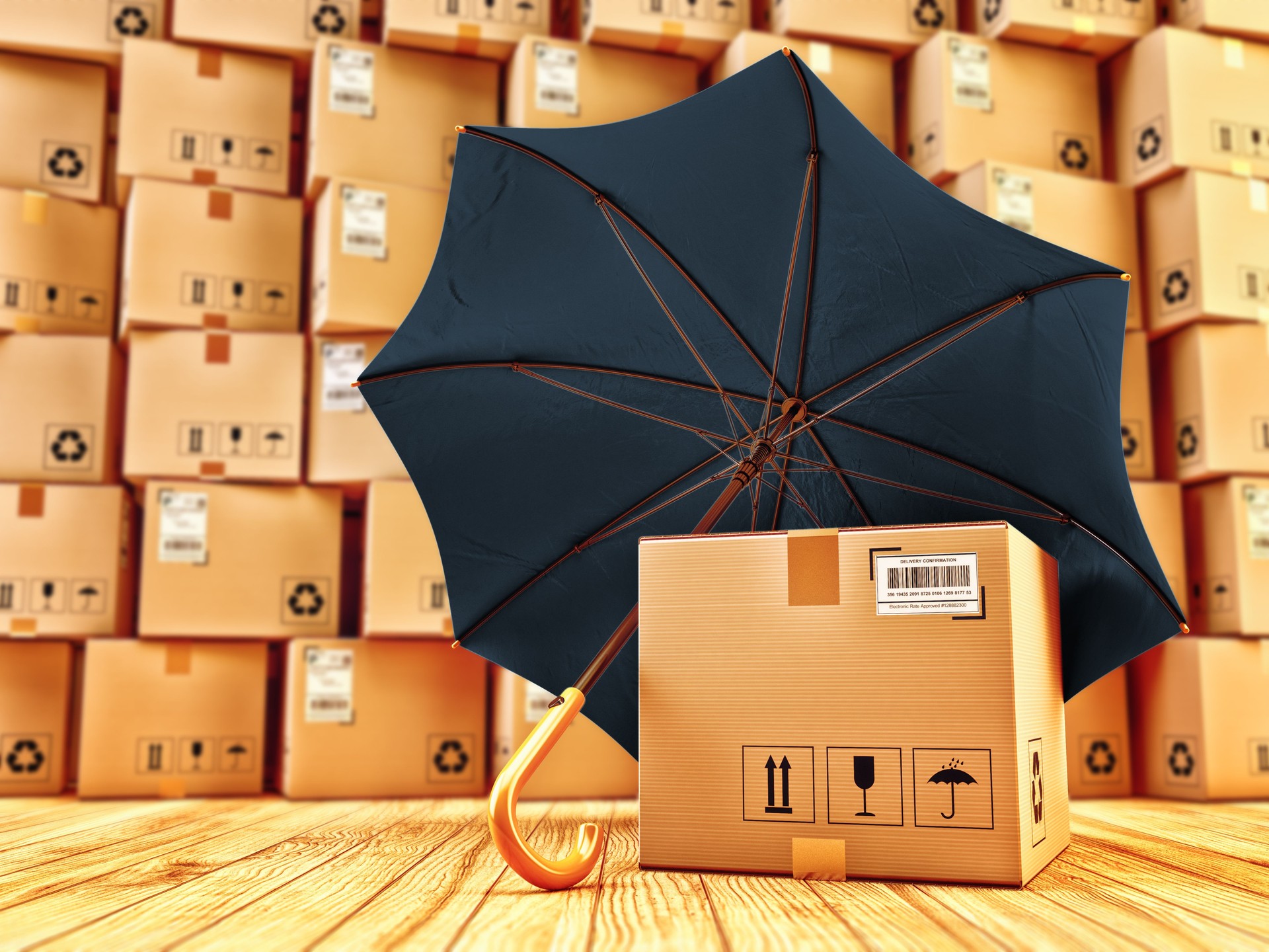 Freight cargo protection and package safety assurance concept